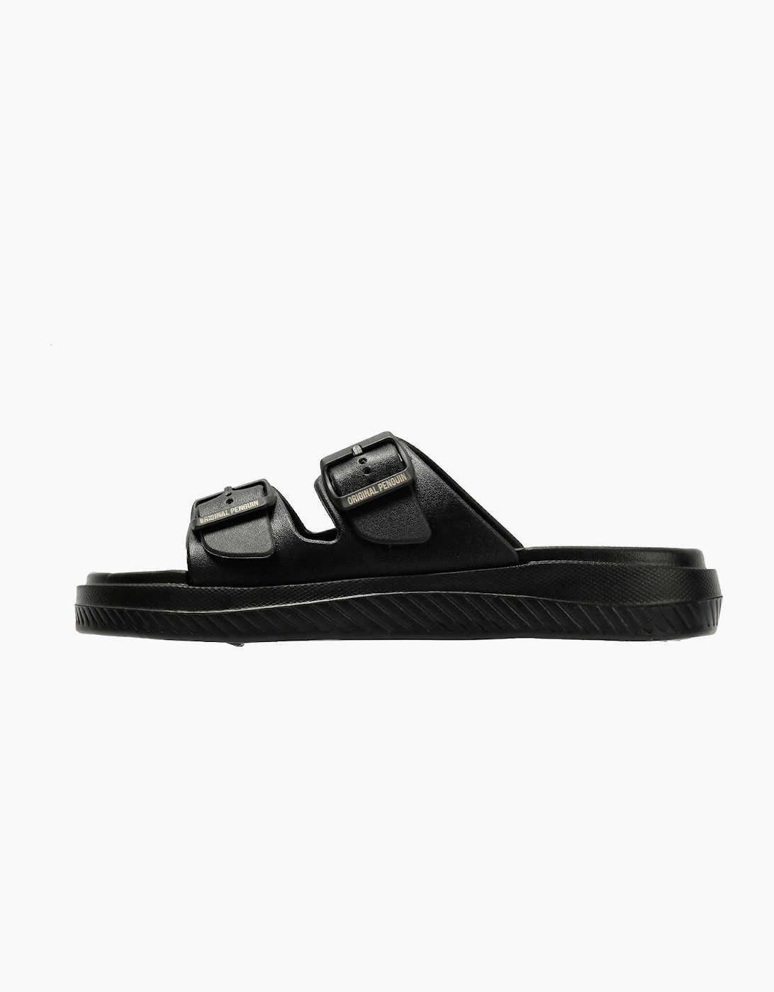 Penguin Playa Men's Black Sandals