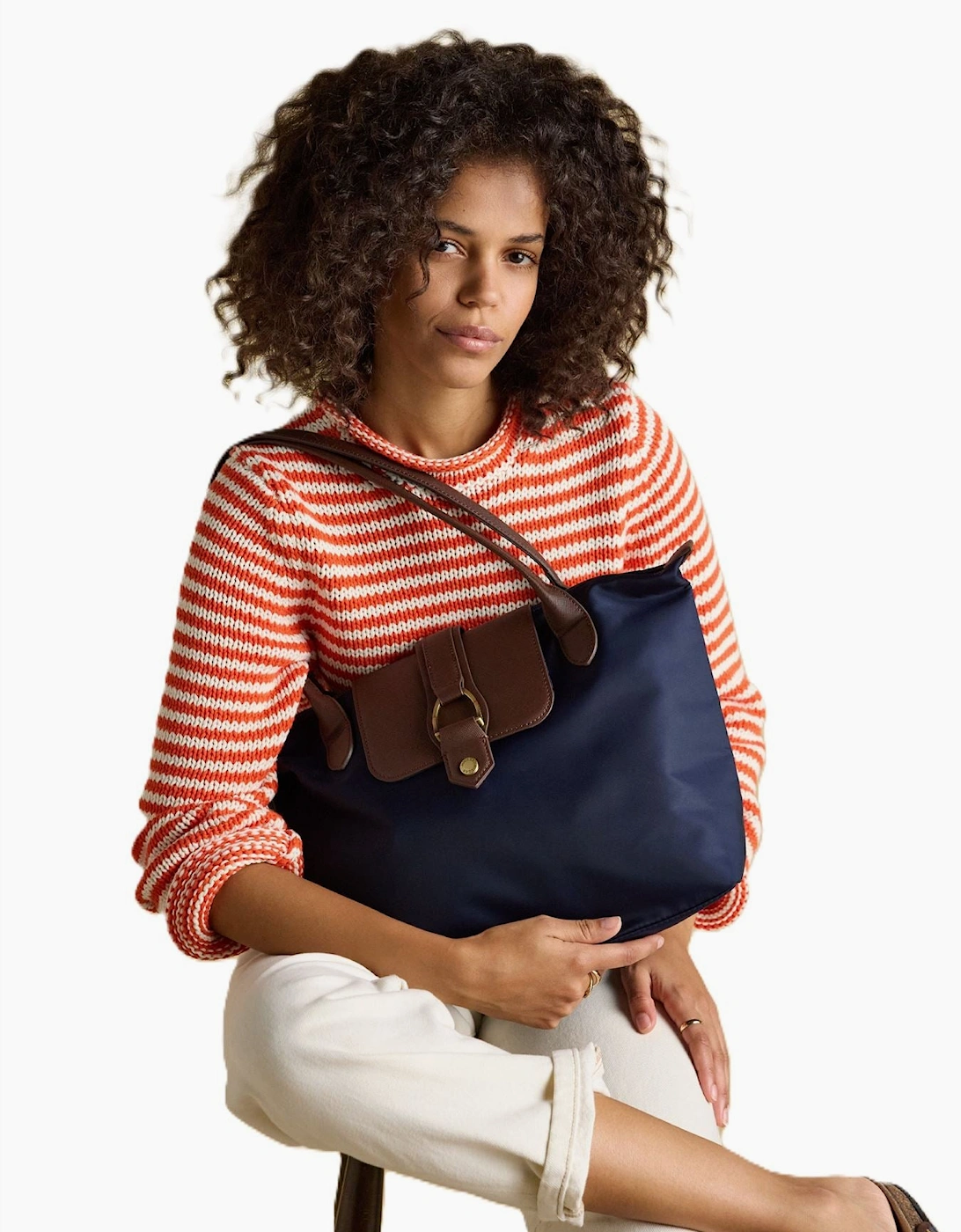 Joules Edie Women's Navy Large Shoulder Bag