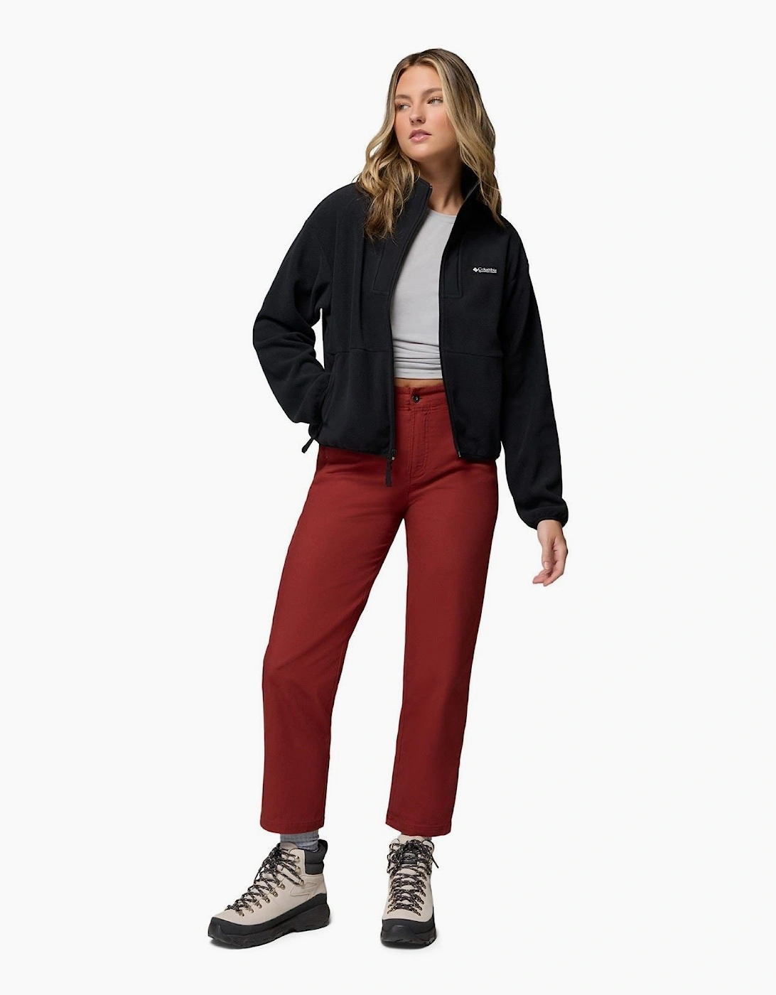 Columbia Sequoia Grove II Full Zip Women's Black Fleece Jacket