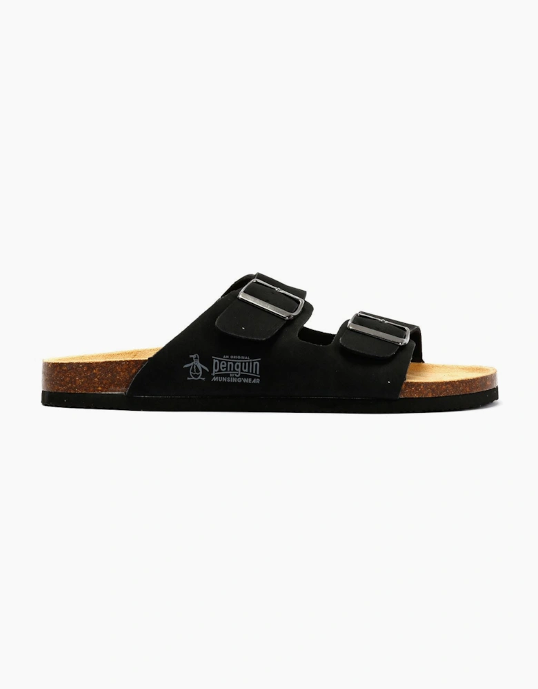 Penguin Port 2 Men's Black Sandals
