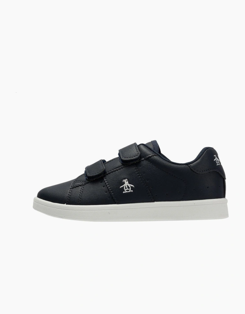 Penguin Junior Marble Navy Trainers
