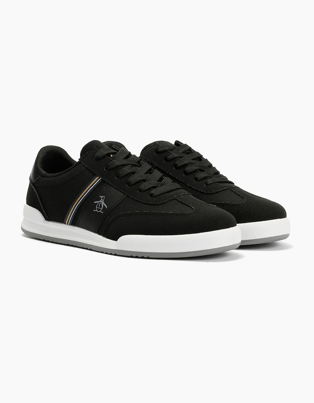 Penguin Gaz Men's Black Trainers