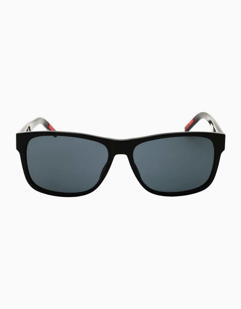 Hugo Boss Dark Grey Lens Black Framed Sunglasses