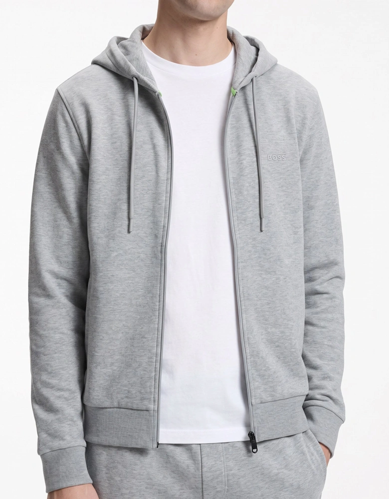 Hugo Boss Saggy Zip Up Track Hoody GREY 042
