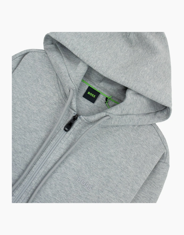 Hugo Boss Saggy Zip Up Track Hoody GREY 042