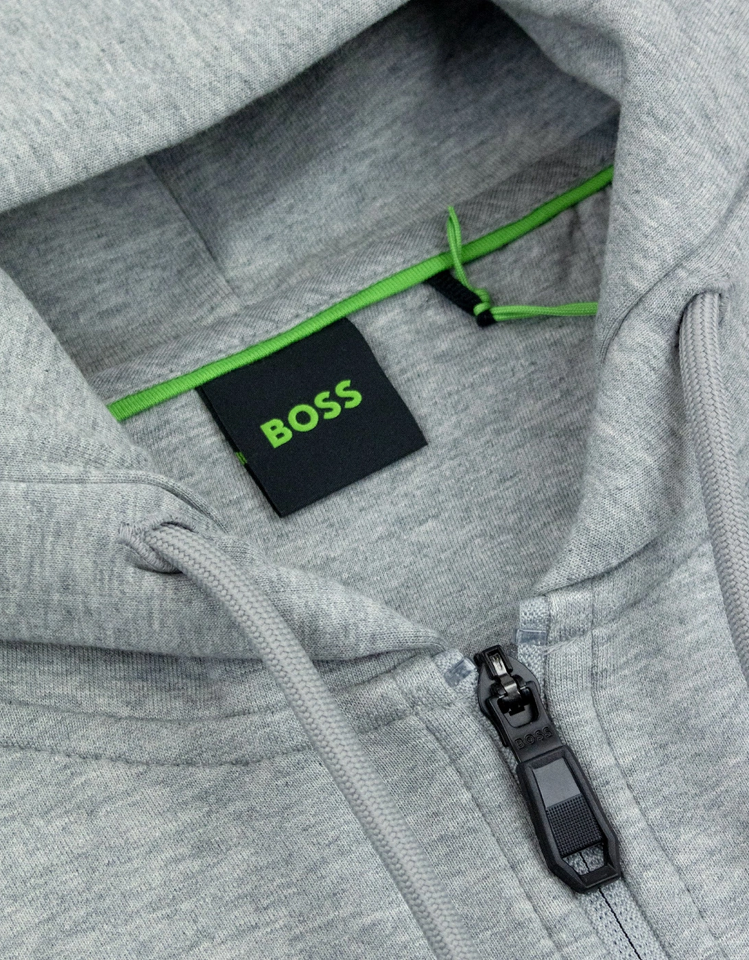Hugo Boss Saggy Zip Up Track Hoody GREY 042