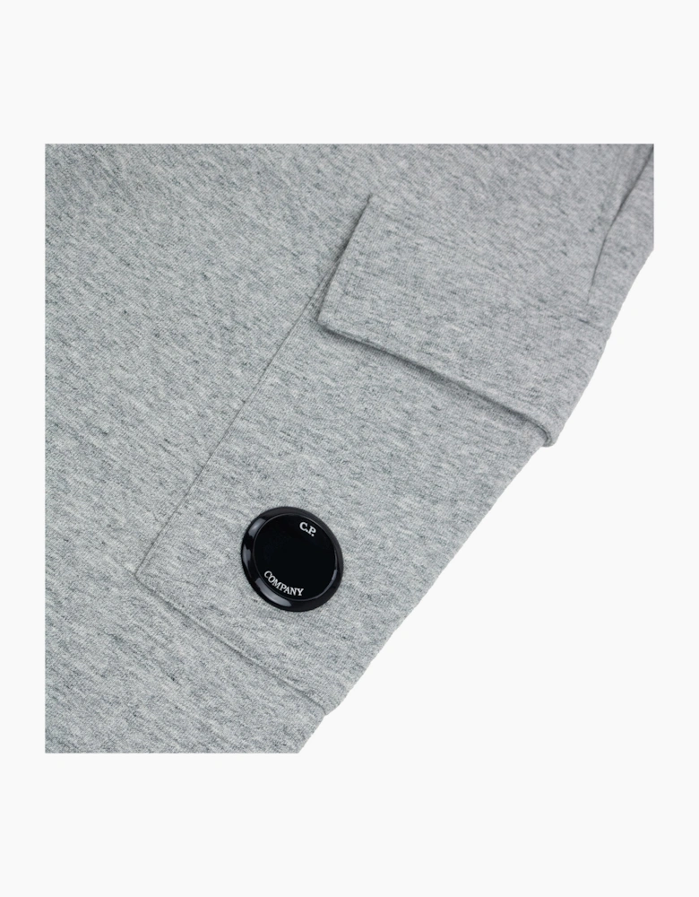 Cp Company Diagonal Raised Fleece Cargo Sweatpants GREY M94