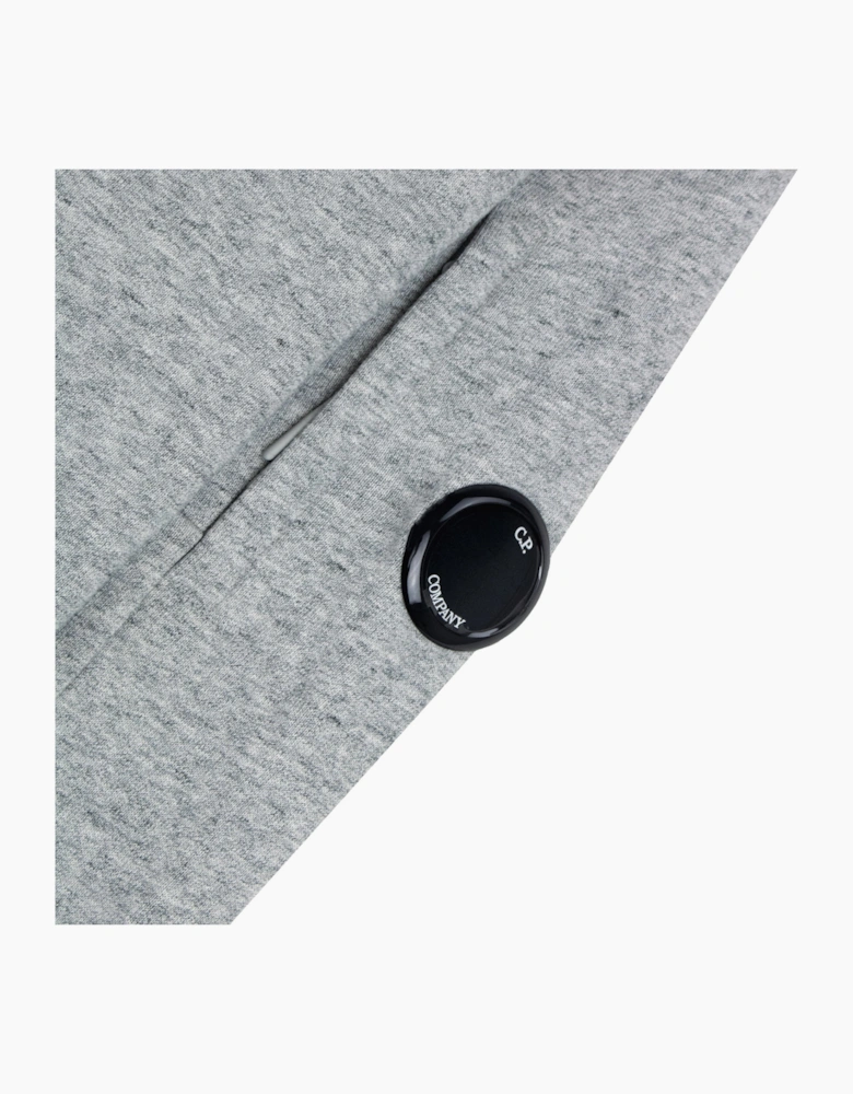 Cp Company Diagonal Raised Fleece Half Zip Lens Sweatshirt GREY M94