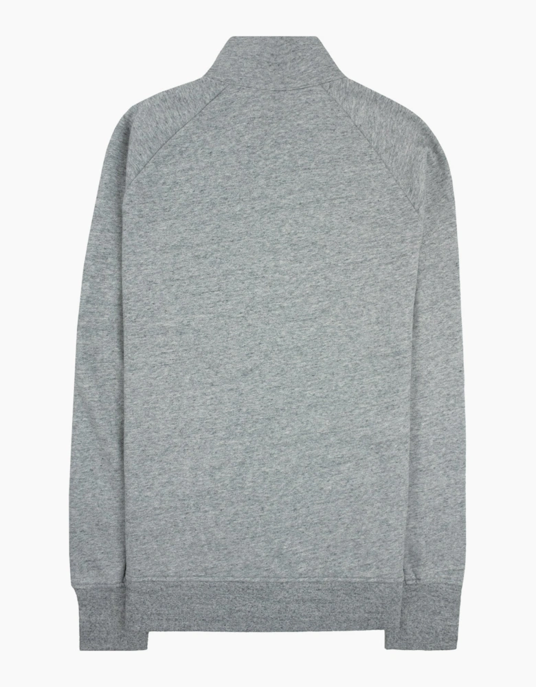 Cp Company Diagonal Raised Fleece Half Zip Lens Sweatshirt GREY M94