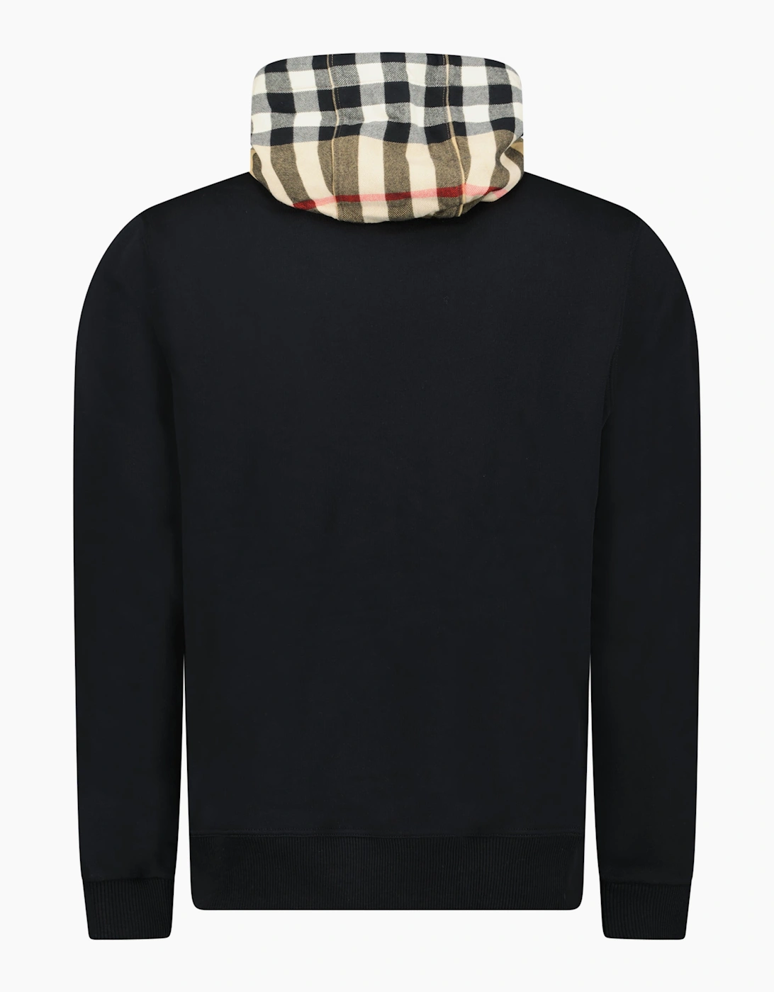 Burberry Samuel Check Hoodie Black