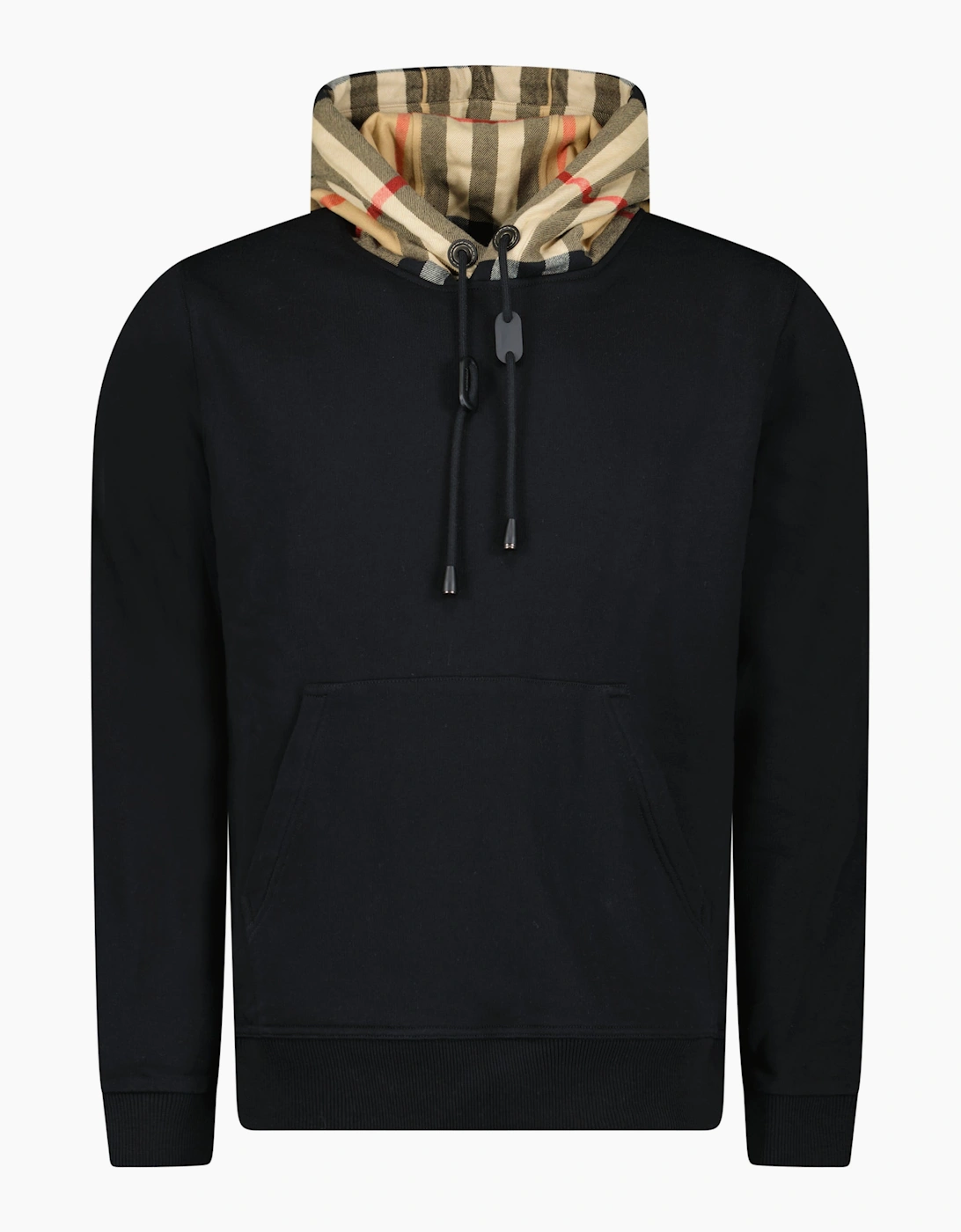 Burberry Samuel Check Hoodie Black