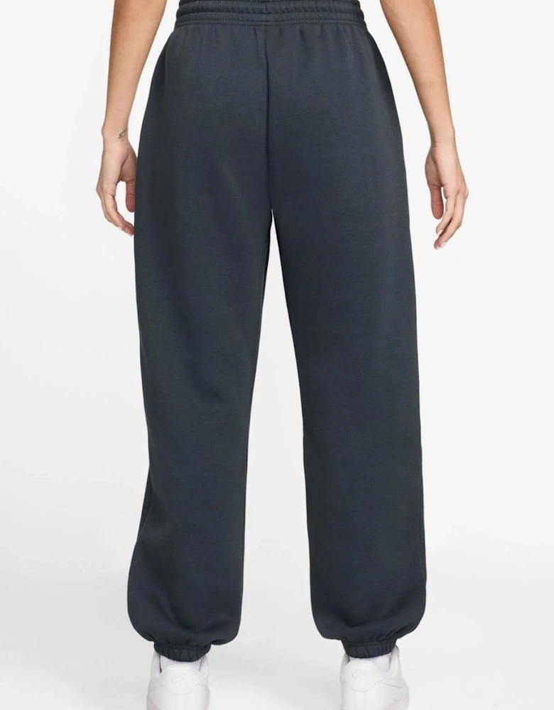 Nike Womens Phoenix Fleece Oversized Joggers in Black