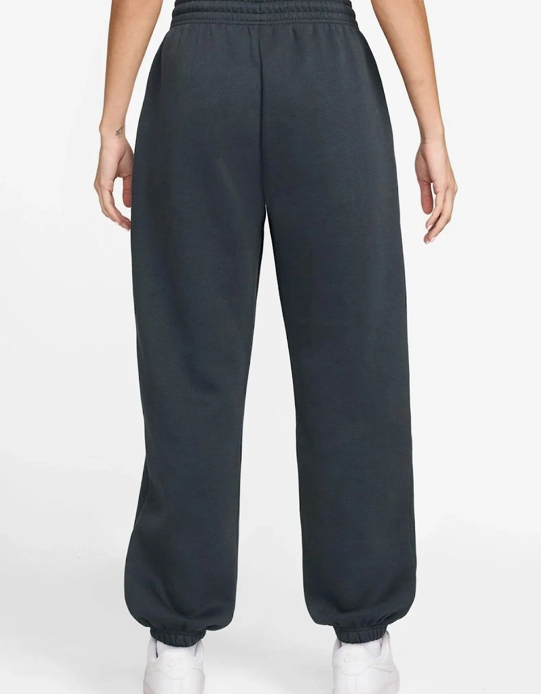 Nike Womens Phoenix Fleece Oversized Joggers in Black