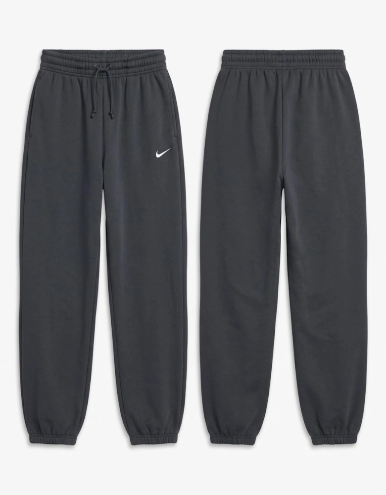 Nike Womens Phoenix Fleece Oversized Joggers in Black