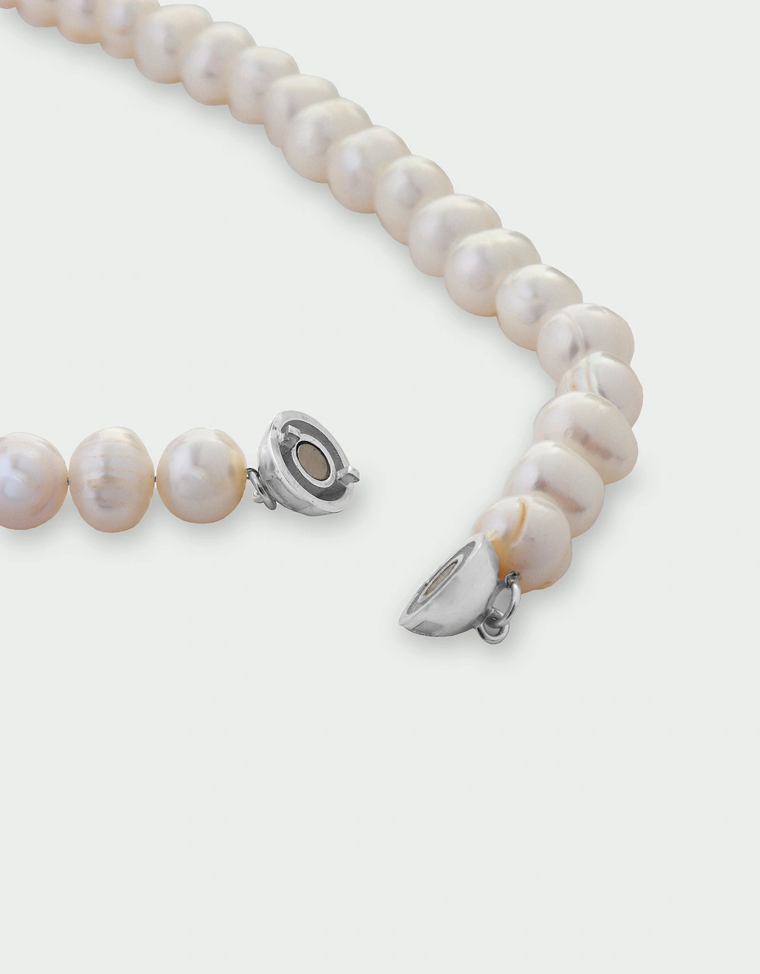 Freshwater Pearl Round Beaded Necklace