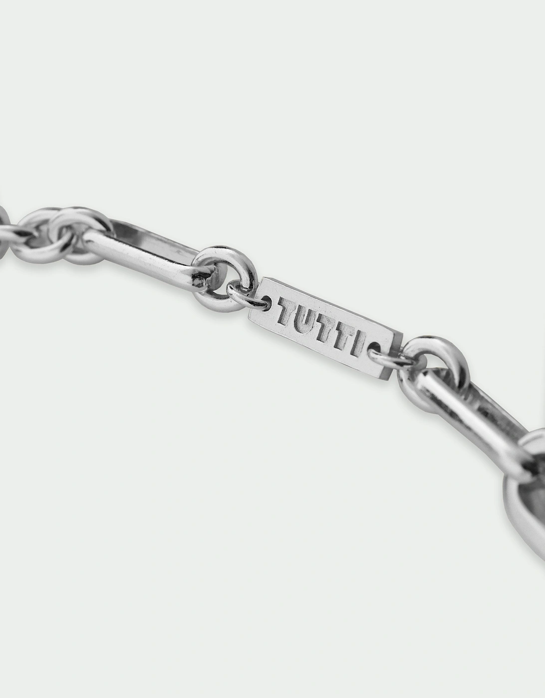 Baia Textured Disc Chain Lariat Necklace