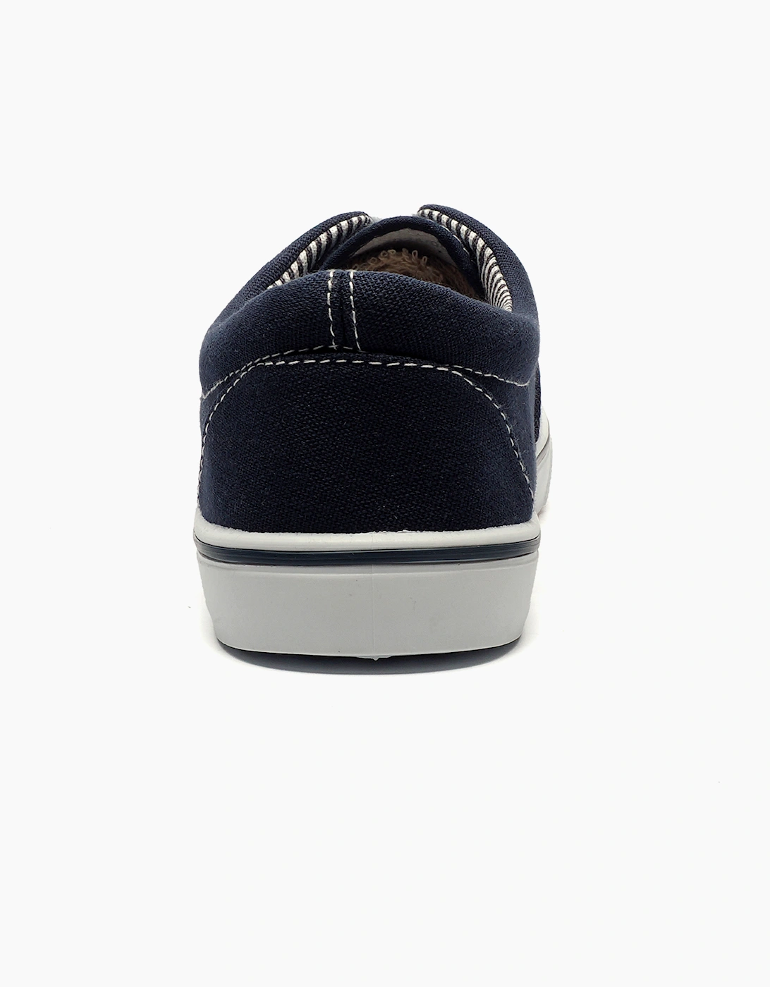Dek Cayson Mens Plimsols Navy Blue