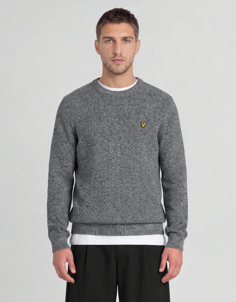 Static Marl Crew Neck Jumper