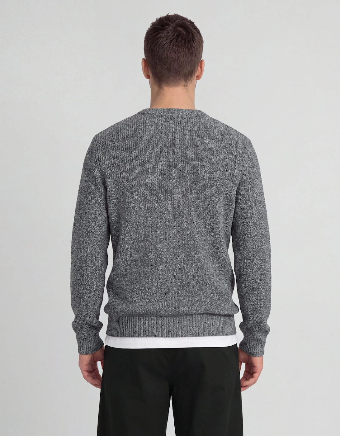 Static Marl Crew Neck Jumper