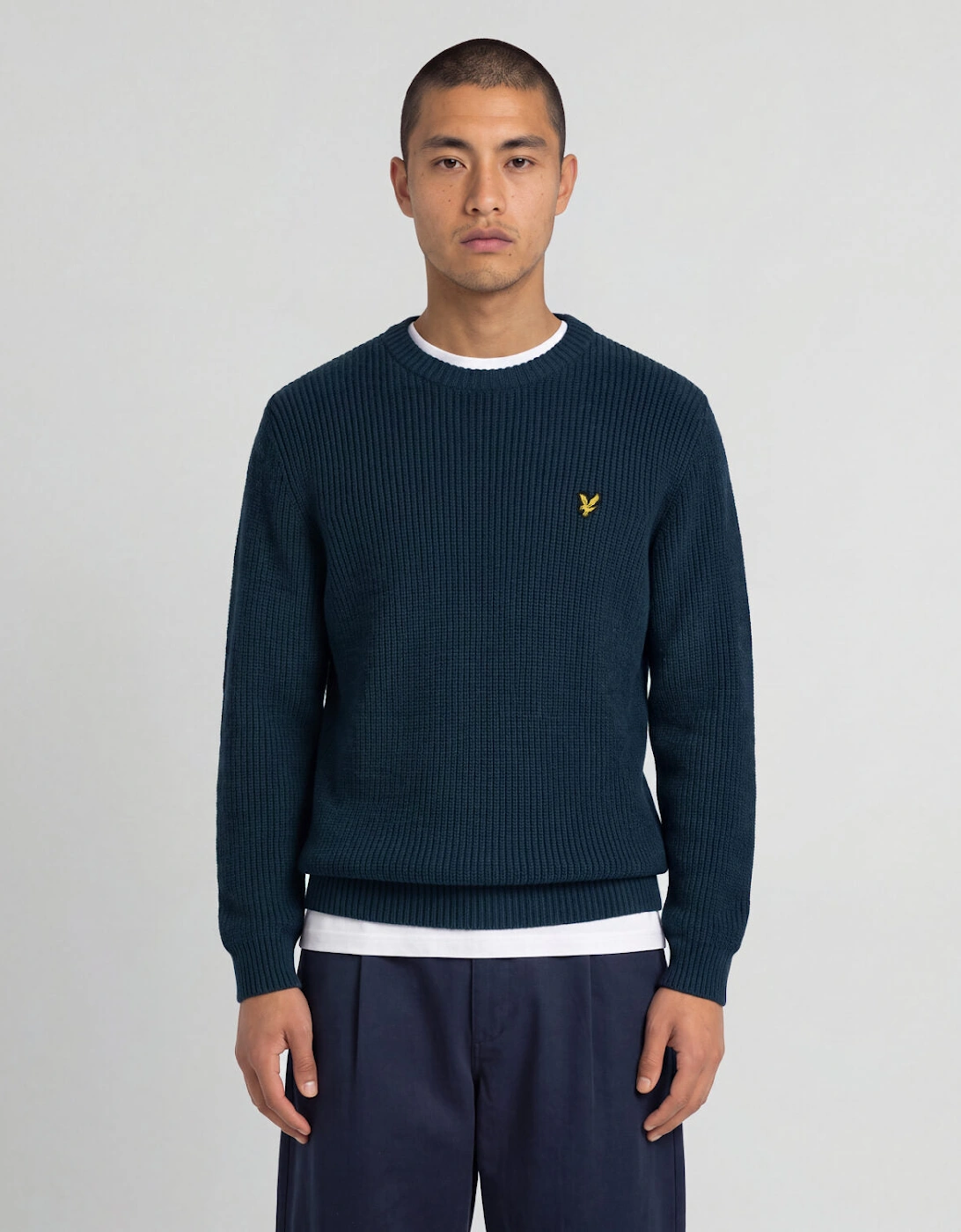 Static Marl Crew Neck Jumper