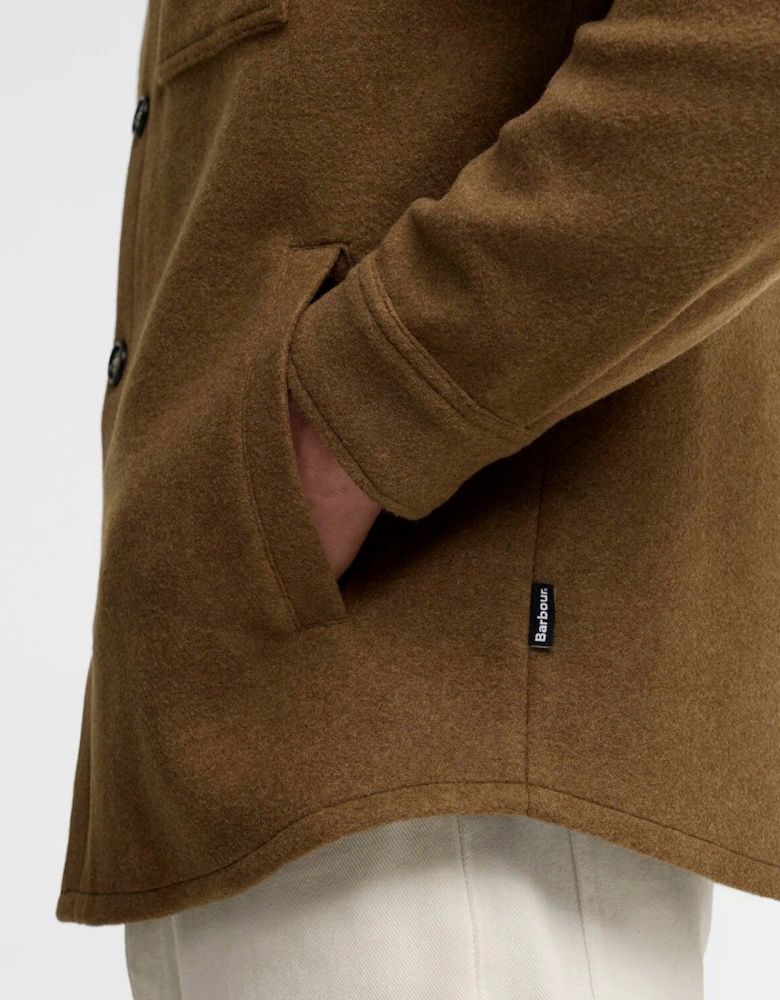 Barbour Marltown Wool-Blend Overshirt