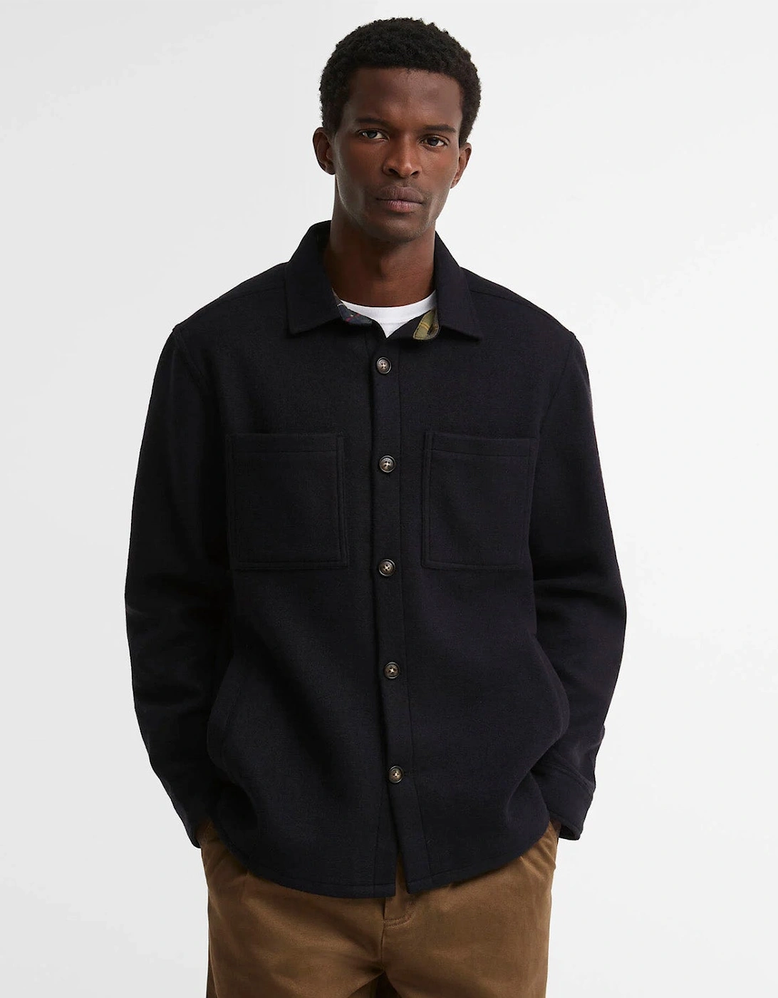 Barbour Marltown Wool-Blend Overshirt