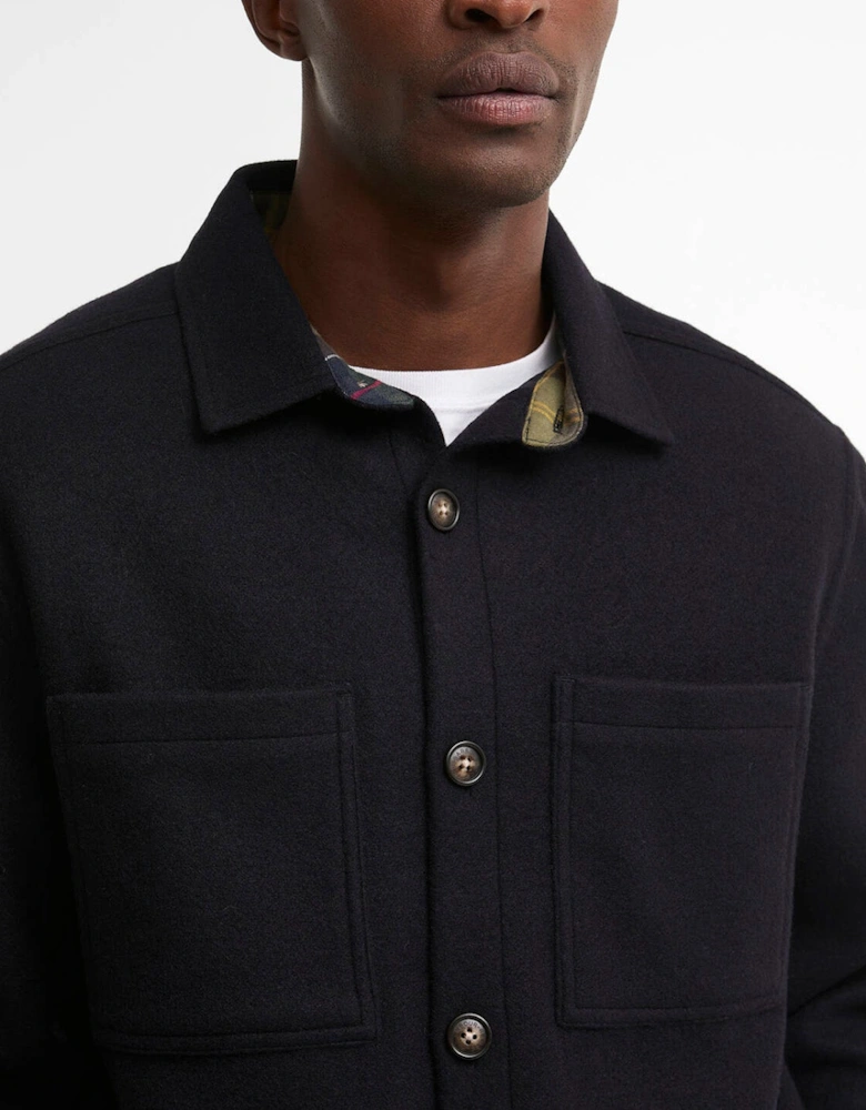 Barbour Marltown Wool-Blend Overshirt