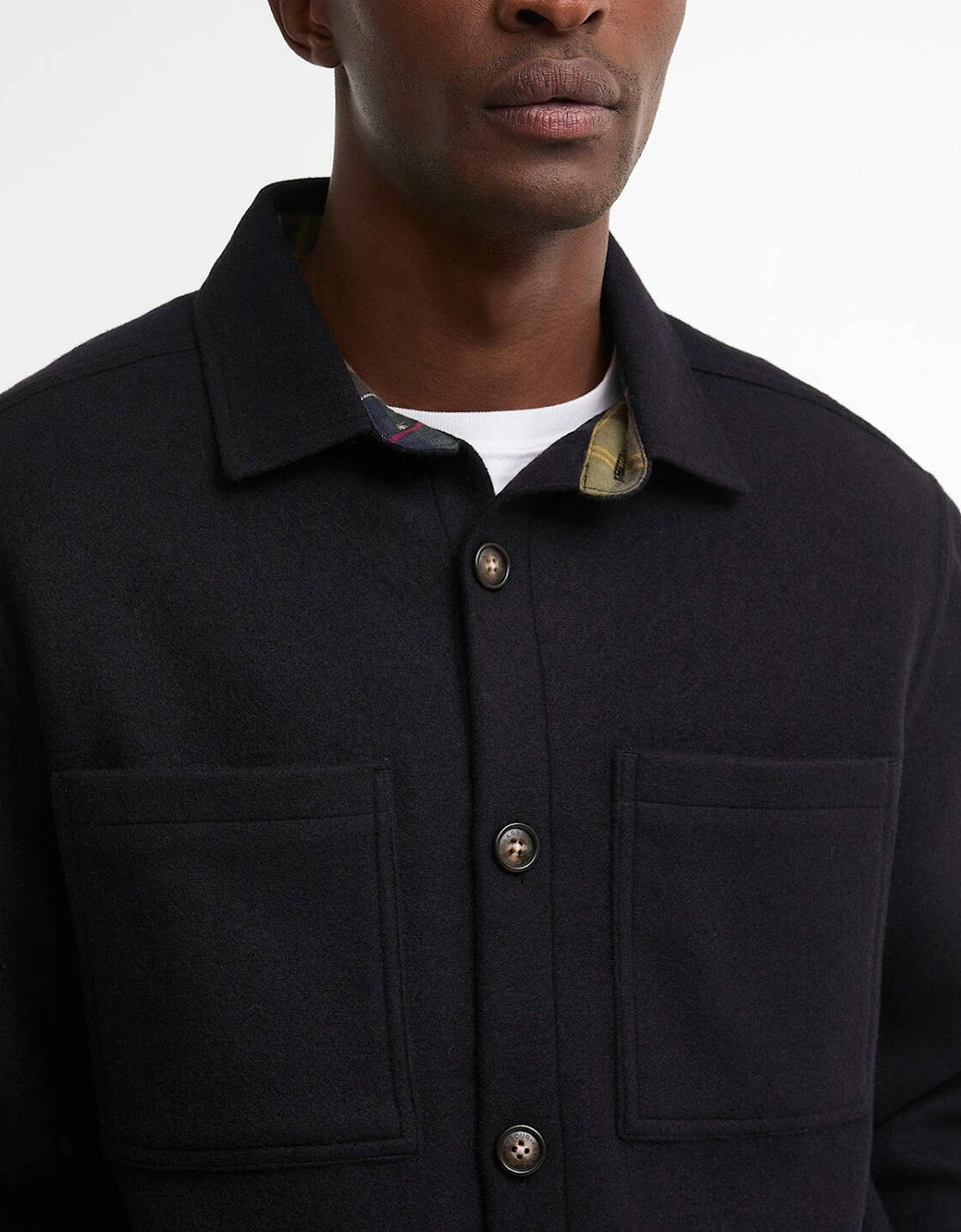 Barbour Marltown Wool-Blend Overshirt