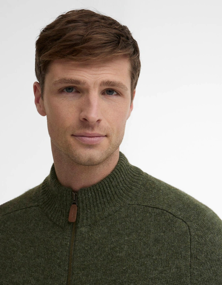 Barbour Talder Full Zip Knitted Jumper