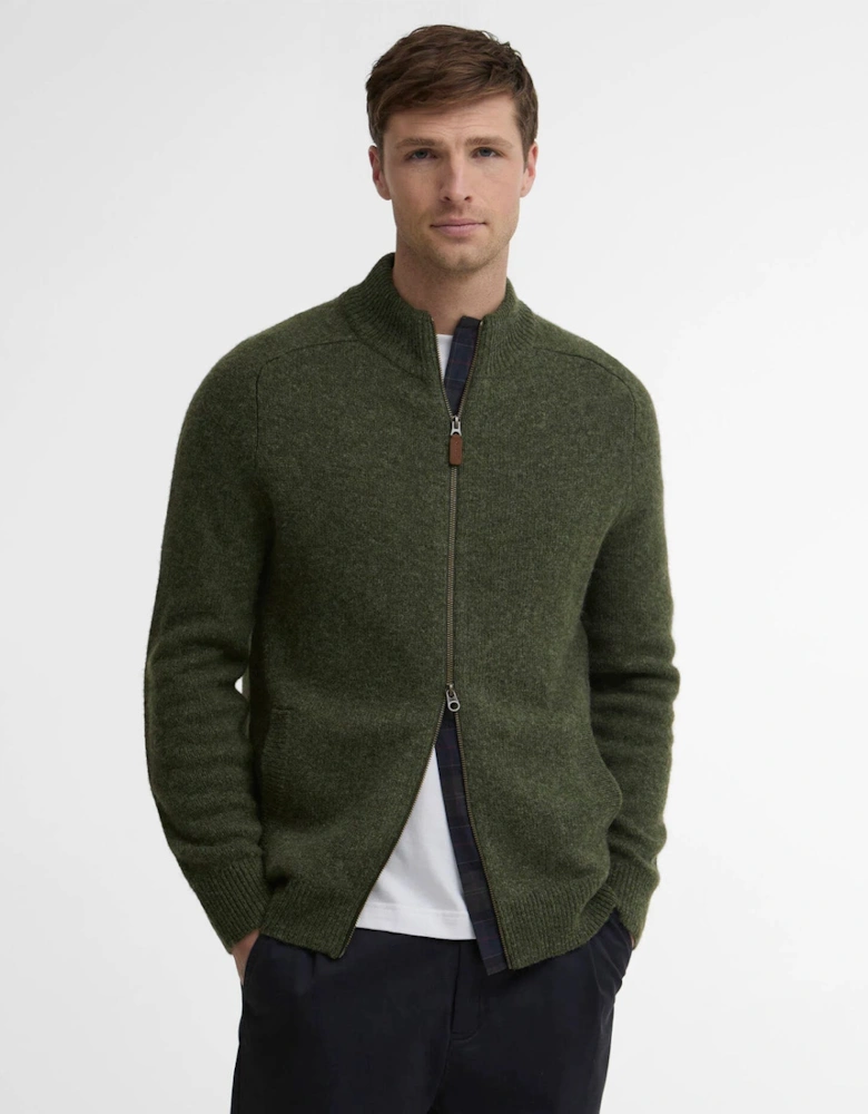 Barbour Talder Full Zip Knitted Jumper