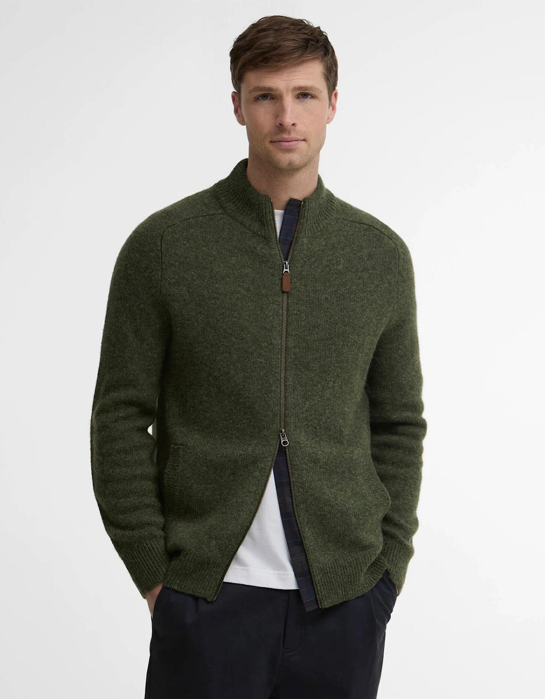 Barbour Talder Full Zip Knitted Jumper