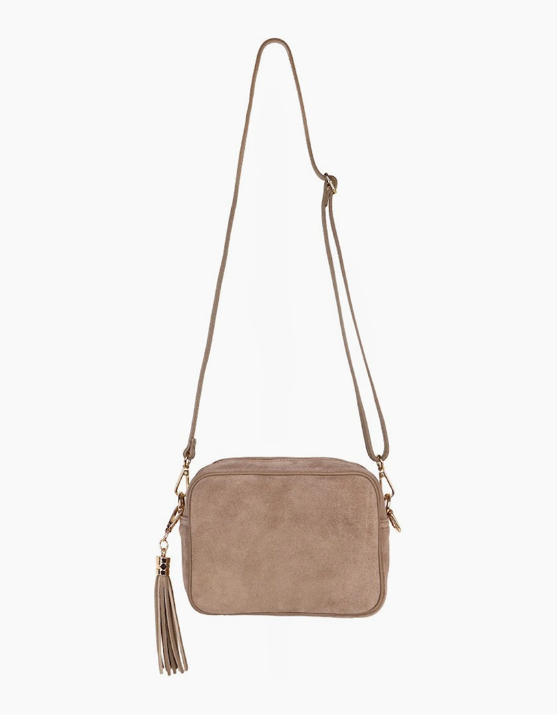 Crossbody Suede Messenger Bag