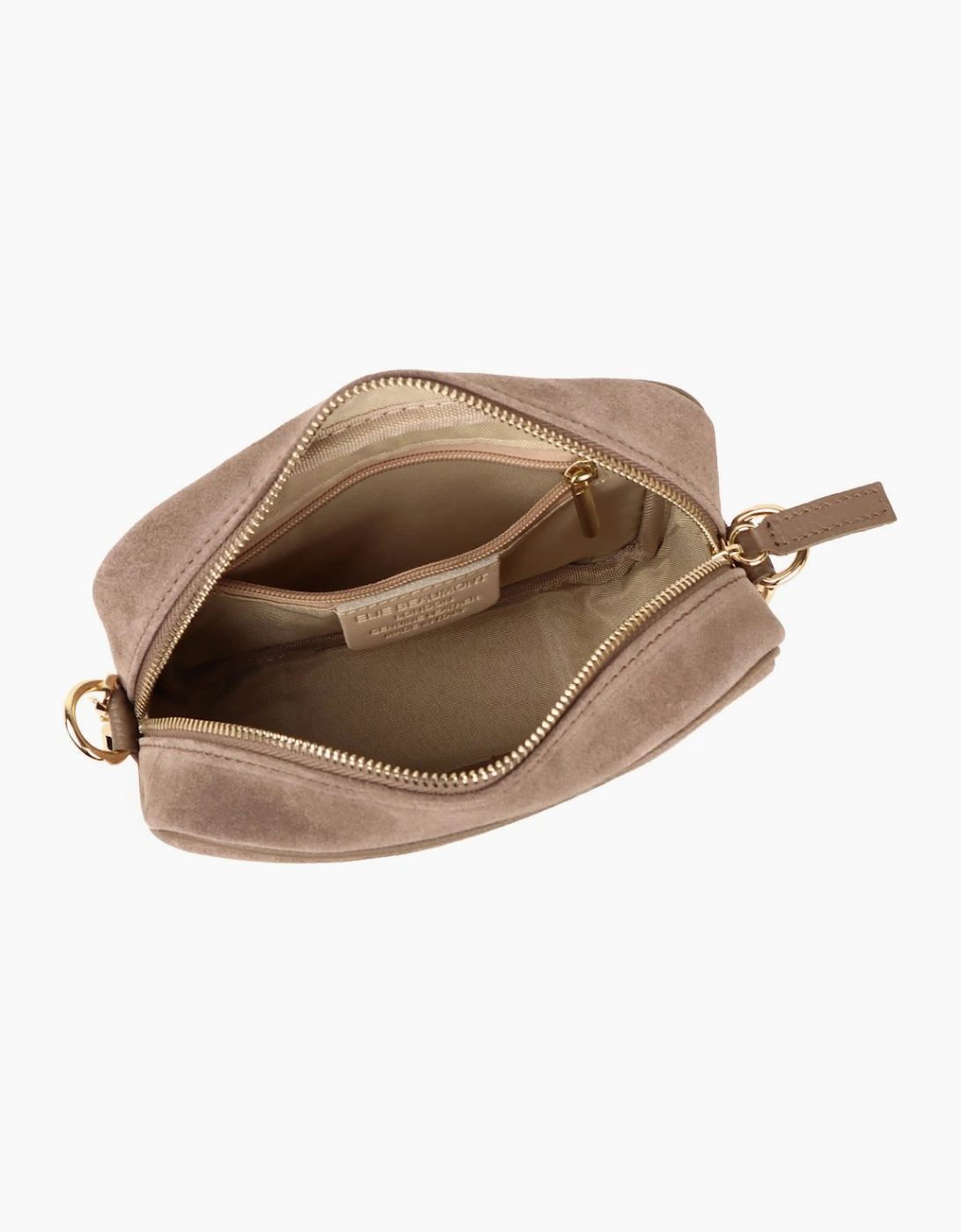 Crossbody Suede Messenger Bag