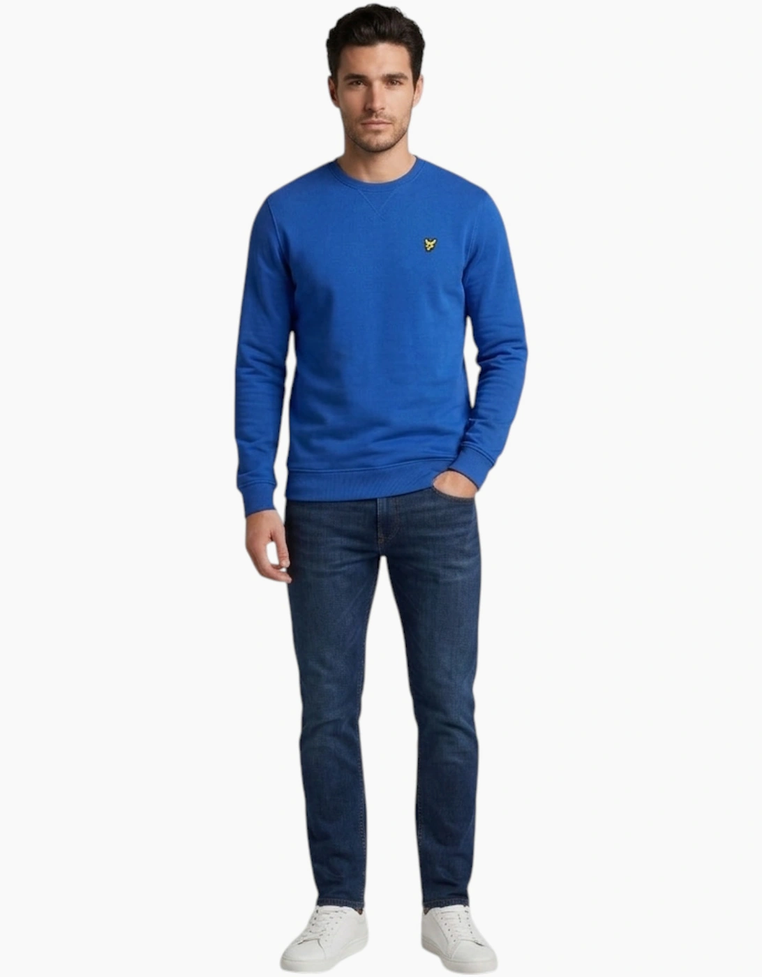 Lyle & Scott Mens Jumpers Crew Neck Knitted Winter Sweat Pullover Sweatshirts