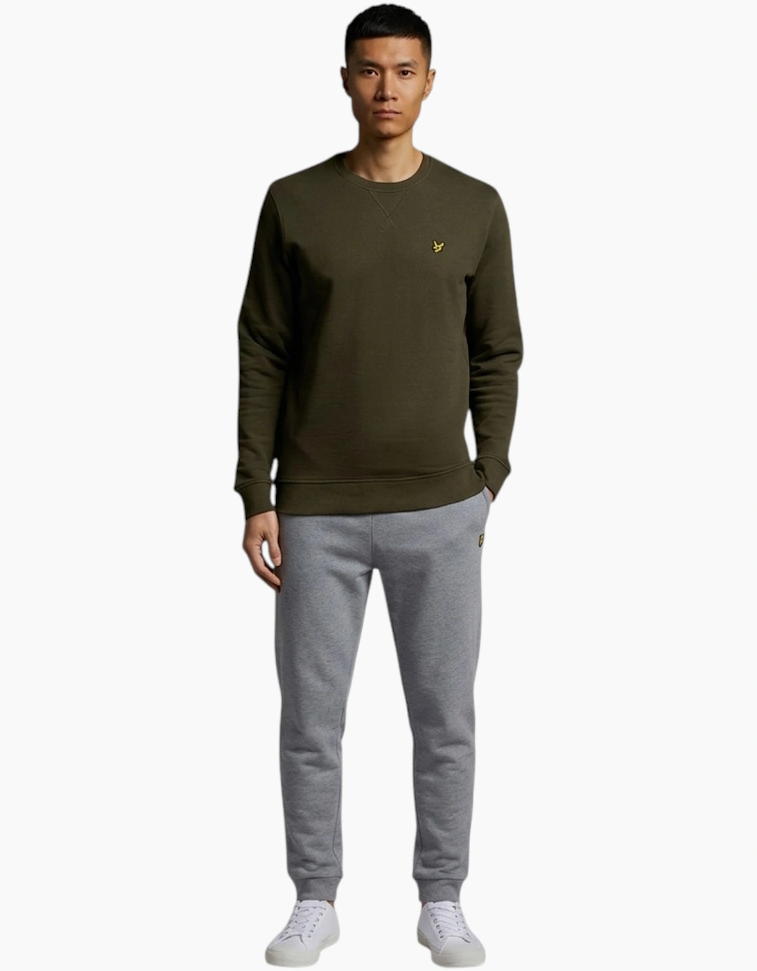 Lyle & Scott Mens Jumpers Crew Neck Knitted Winter Sweat Pullover Sweatshirts