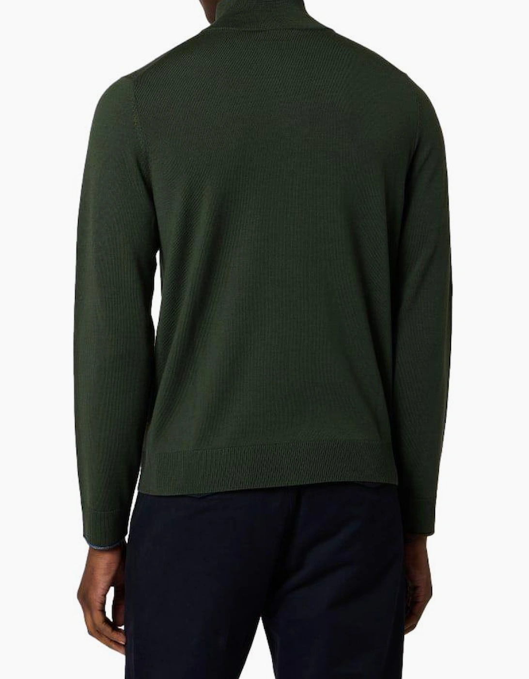 PS Paul Smith Zip Through Cardigan 38 Green