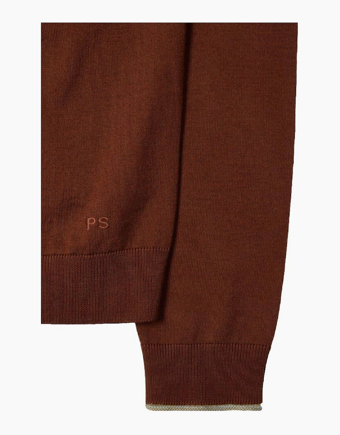 PS Paul Smith Zip Through Cardigan 26 Brick