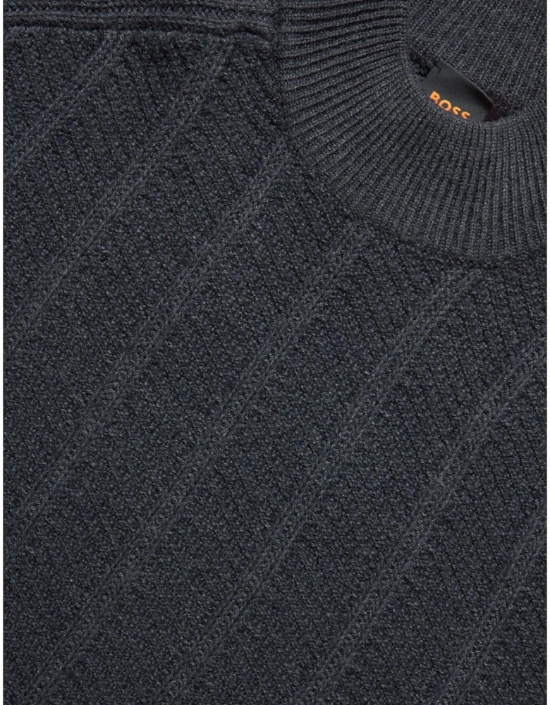 BOSS Orange Katoolo Sweater 404 Dk Blue