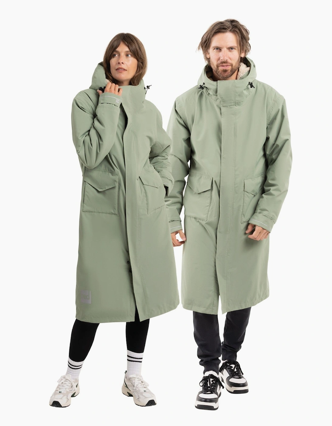 Red Adult EVO Pro Slimline Waterproof Parka Jacket