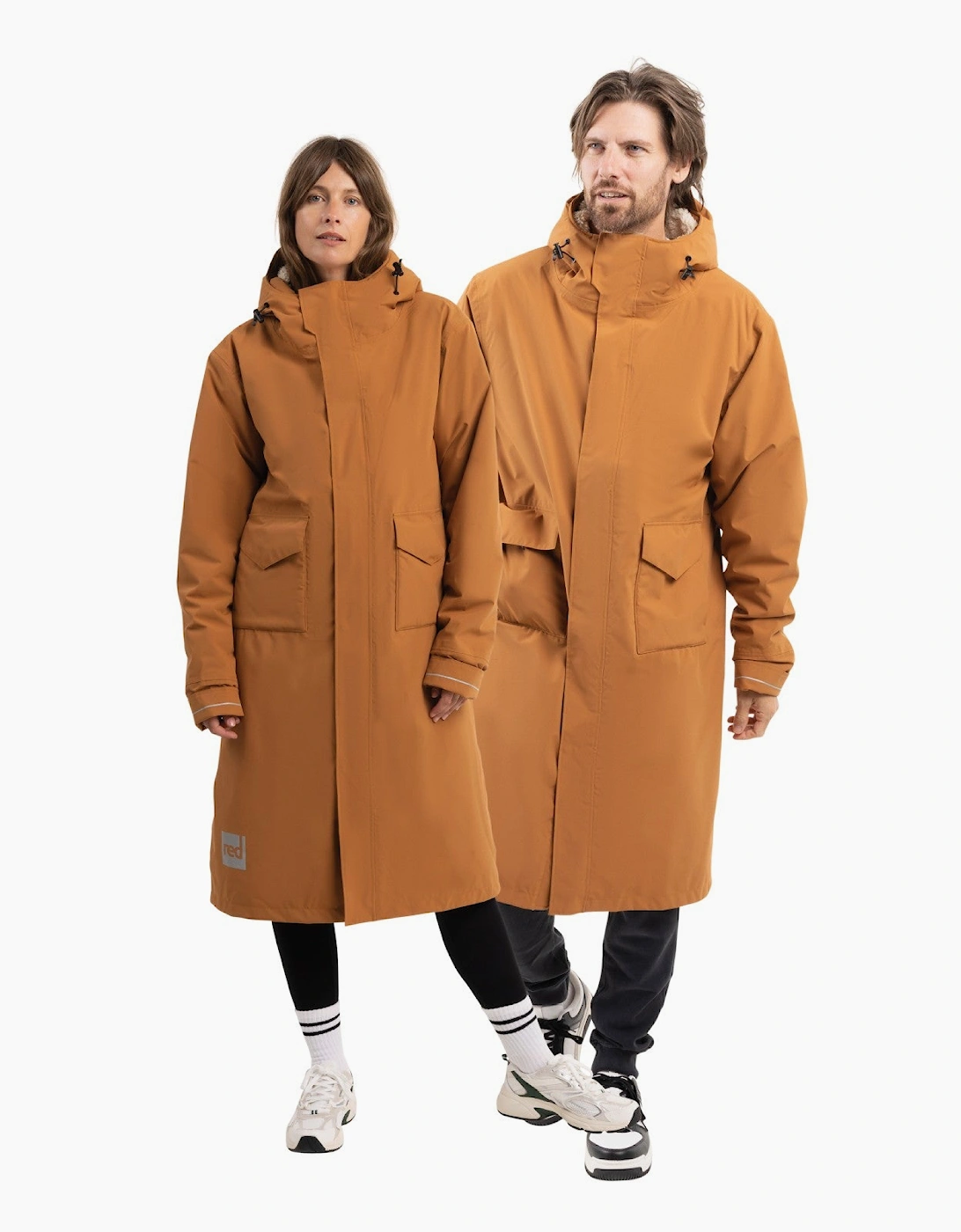 Red Adult EVO Pro Slimline Waterproof Parka Jacket