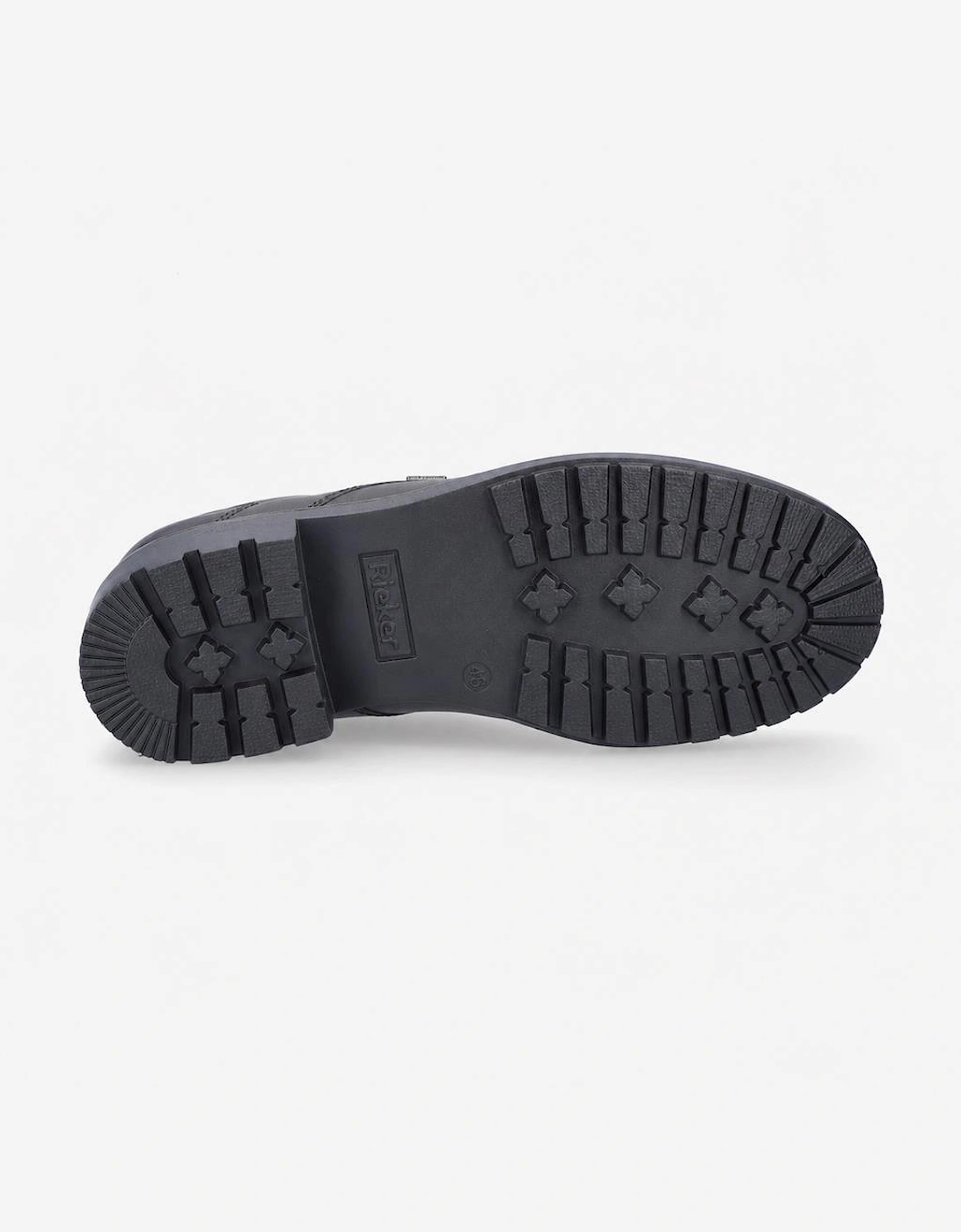 Rieker F4611 Mens Casual Shoes Black