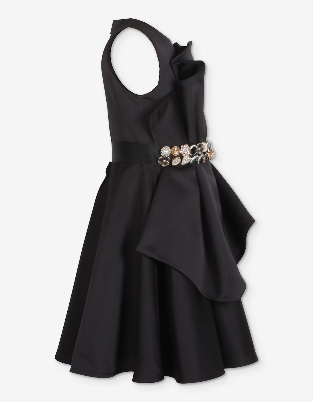 Jessie And James Girls Wind and Dew Dress in Black