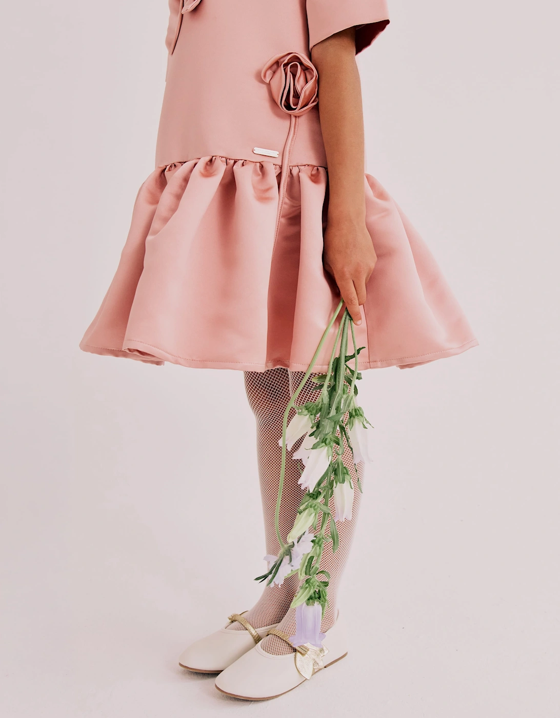 Jessie And James Girls Zynnia Dress in Pink