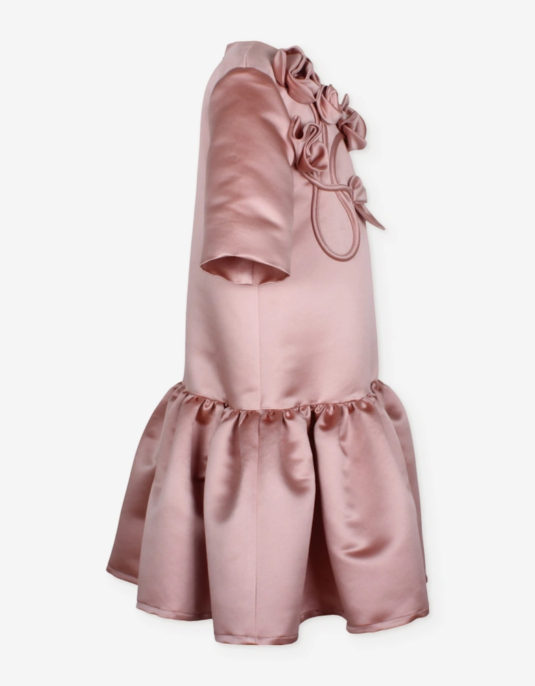 Jessie And James Girls Zynnia Dress in Pink