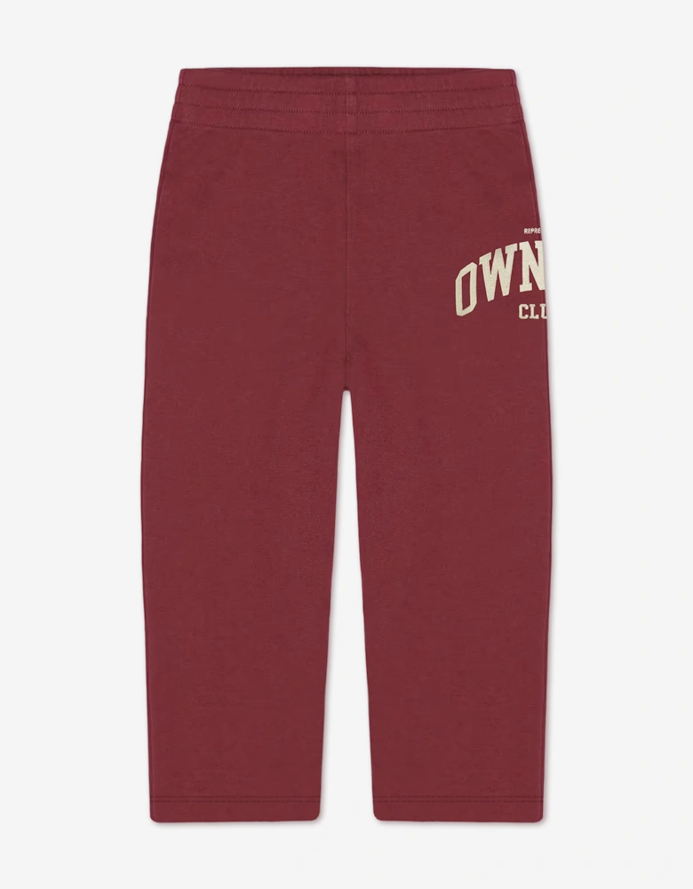 REPRESENT Kids Mini Owners Club Sweatpants in Red