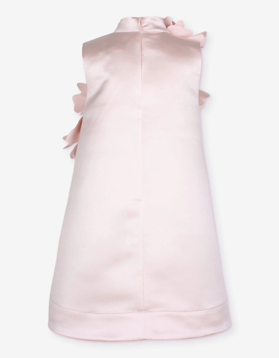Jessie And James Girls Echo Of Leaves Dress in Pink