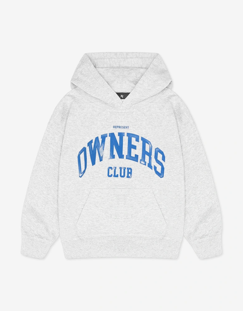 REPRESENT Kids Mini Owners Club Hoodie in Grey