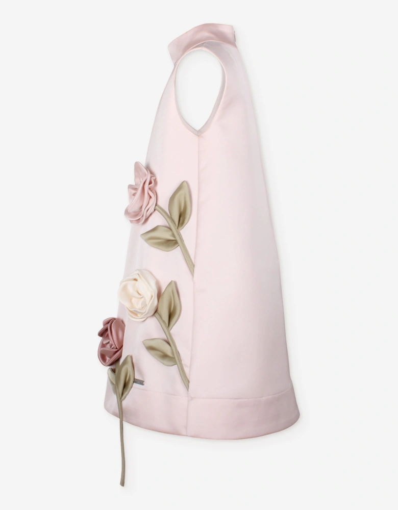 Jessie And James Girls My Rose Dress in Pink