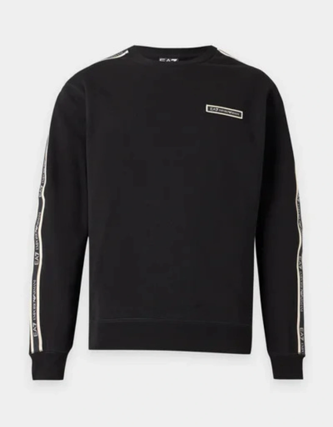 Tape Logo Sweatshirt - Black
