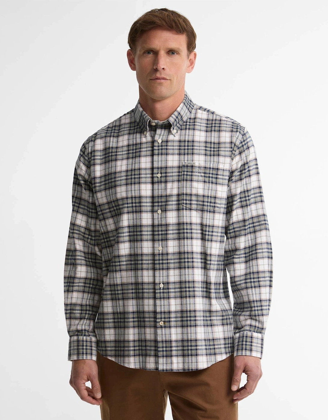 Barbour Telfield Brushed Cotton Check Shirt